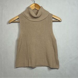 💥Lelis Turtleneck Cropped Crochet Tank Top💥